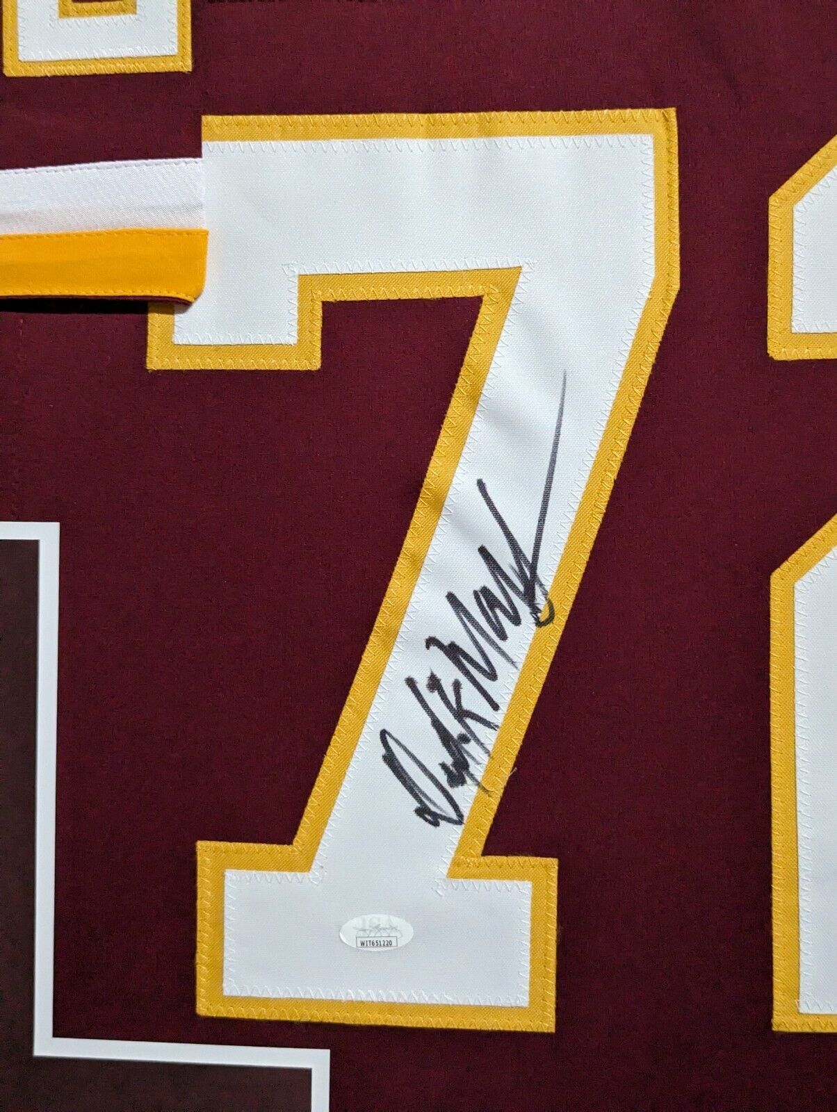 MVP Authentics Framed Washington Dexter Manley Autographed Signed Jersey Jsa Coa 450 sports jersey framing , jersey framing