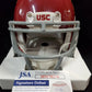 Usc Trojans Alijah Vera-Tucker Autographed Mini Helmet Jsa Coa