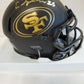 S.F. 49Ers Elijah Mitchell Autographed Signed Eclipse Mini Helmet Beckett Holo