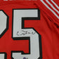 MVP Authentics San Francisco 49Ers Elijah Mitchell Autographed Signed Jersey Beckett Holo 107.10 sports jersey framing , jersey framing