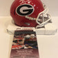 Alec Ogletree Autographed Signed Georgia Bulldogs Mini Helmet Jsa Coa