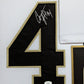 Framed New Orleans Saints Cameron Jordan Autographed Signed Jersey Jsa Coa