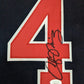 Framed Alonzo Mourning Autographed Signed Usa Dream Team Jersey Jsa Coa
