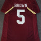 Oklahoma Sooners Marquise Brown Autographed Signed Jersey Jsa Coa Sticker Only