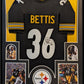 Framed Pittsburgh Steelers Jerome Bettis Autographed Signed Jersey Jsa Coa