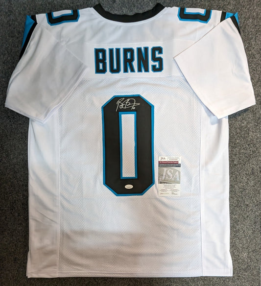 Carolina Panthers Brian Burns Autographed Signed Jersey Jsa  Coa Number Zero