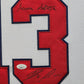 Suede Framed Atlanta Braves Ronald Acuna Jr Autographed Inscribed Jersey Jsa Coa