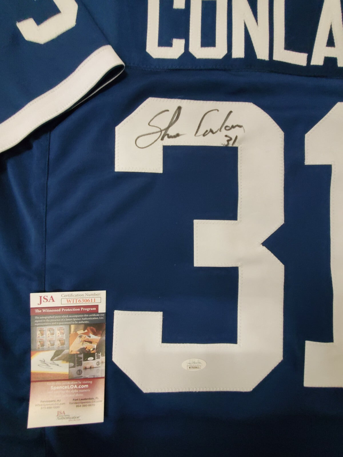 Penn State Shane Conlan Autographed Signed Jersey Jsa Coa