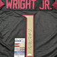 Florida State Seminoles Winston Wright Jr Autographed Signed Jersey Jsa Coa