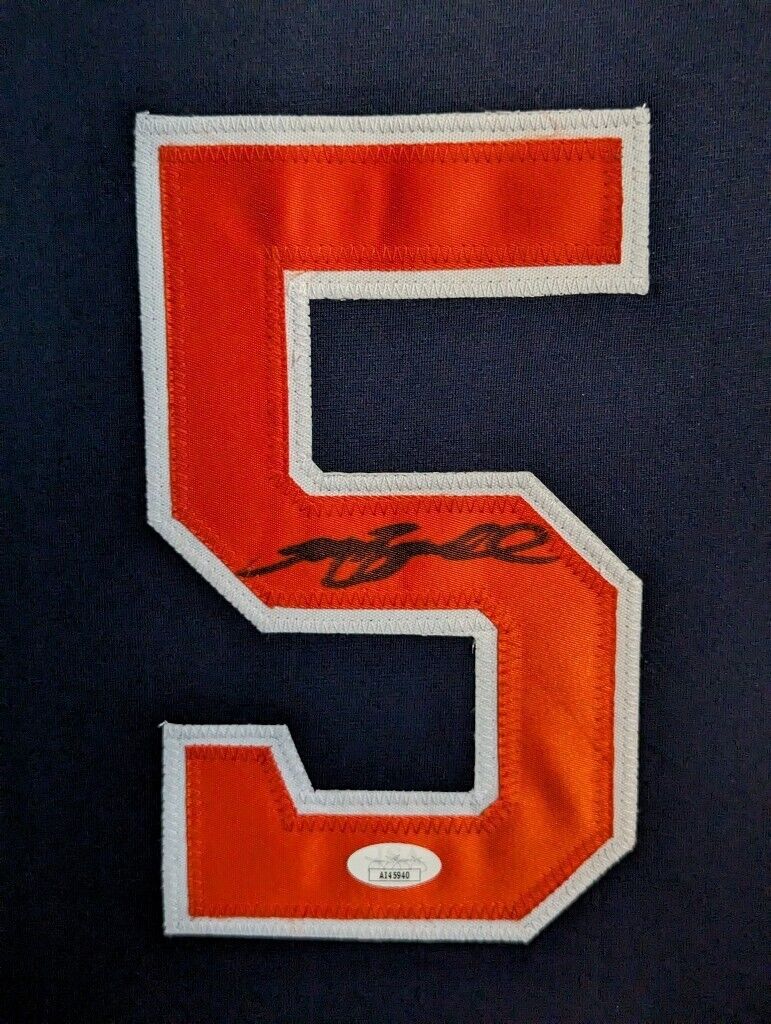 MVP Authentics Suede Framed Houston Astros Jeff Bagwell Autographed Signed Jersey Jsa Coa 900 sports jersey framing , jersey framing