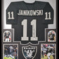 MVP Authentics Framed Oakland Raiders Sebastian Janikowski Autographed Signed Jersey Jsa Coa 337.50 sports jersey framing , jersey framing