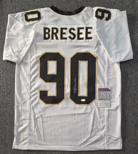 New Orleans Saints Bryan Bresee Autographed Signed Jersey Jsa Coa