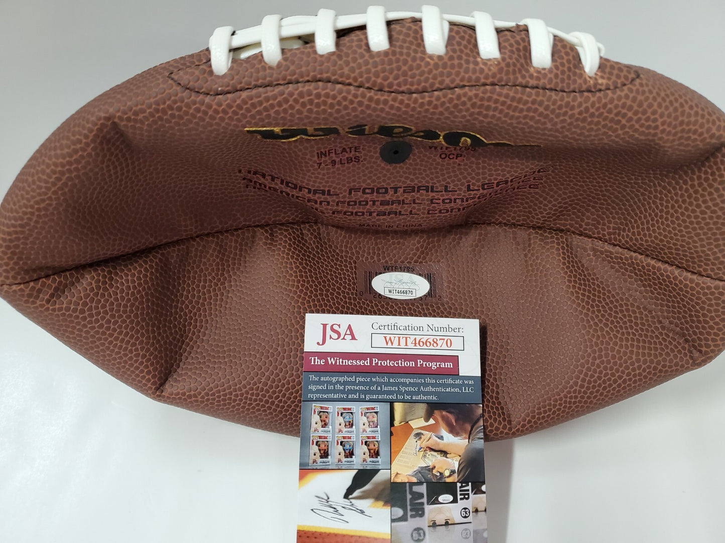 Nyheim Hines Autographed Signed Football Jsa Coa