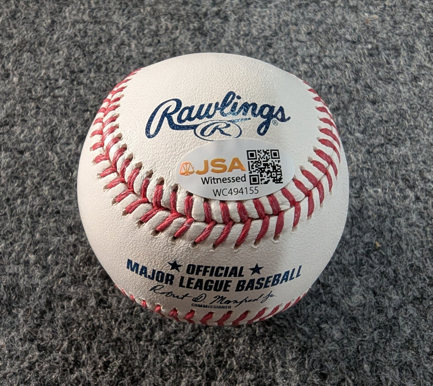 Dwight Gooden Autographed Signed Romlb Baseball Jsa Coa