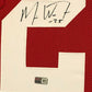 Framed Ohio State Buckeyes Mike Weber Autographed Signed Jersey Tristar Holo