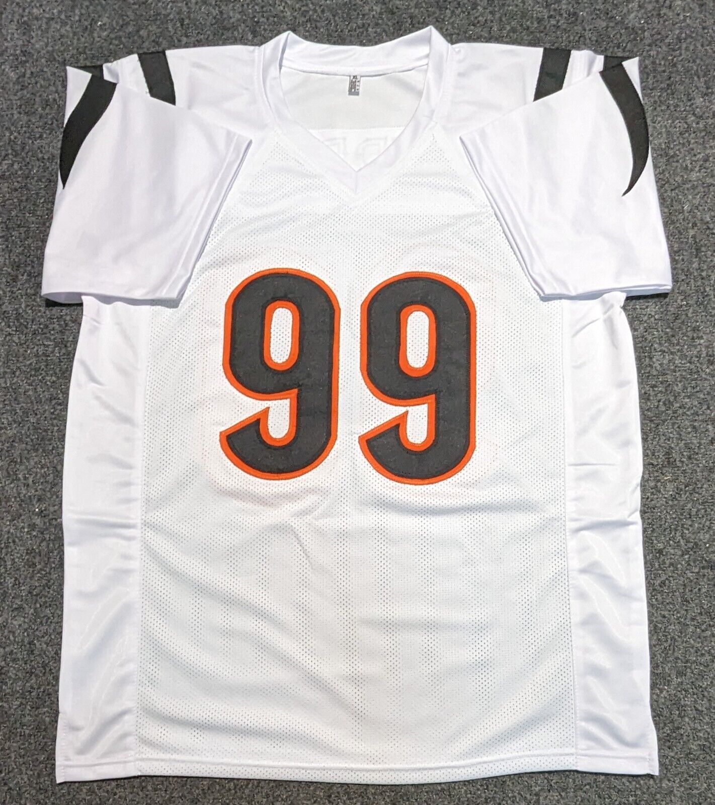 MVP Authentics Cincinnati Bengals Myles Murphy Autographed Signed Jersey Jsa Coa 148.50 sports jersey framing , jersey framing