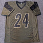Pittsburgh Steelers Joey Porter Jr Autographed Salute To Service Jersey Jsa Coa