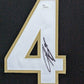 Framed Milwaukee Bucks Giannis Antetokounmpo Autographed Signed Jersey Jsa Coa
