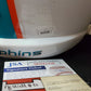 Miami Dolphins Jevon Holland Signed Full Size Speed Replica Helmet Jsa Coa