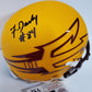 Frank Darby Autographed Signed Arizona State Sun Devils Mini Helmet Jsa Coa