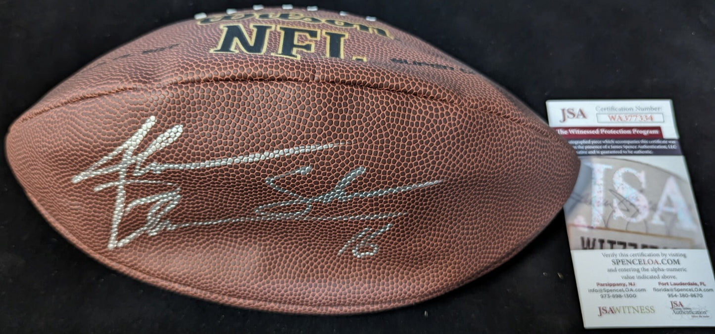 Denver Broncos Jake Plummer Autographed Signed Nfl Football Jsa Coa