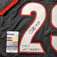 Georgia Bulldogs Chris Smith Autographed Signed Inscribed Jersey Jsa  Coa