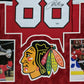 Suede Framed Chicago Blackhawks Patrick Kane Autographed Signed Jersey Fanatics