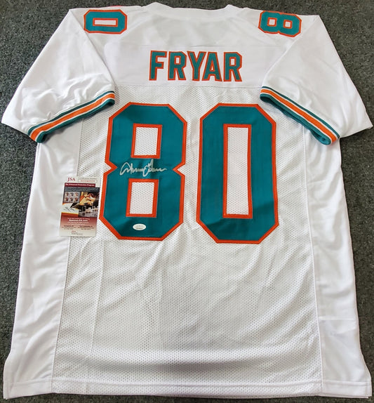 Miami Dolphins Irving Fryar Autographed Signed Jersey Jsa  Coa