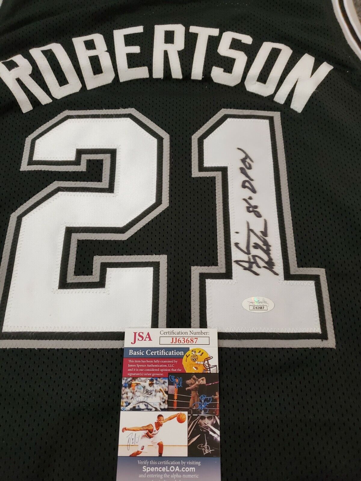 duncan signed jersey