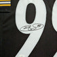 MVP Authentics Framed Pittsburgh Steelers Brett Keisel Autographed Signed Jersey Jsa Coa 449.10 sports jersey framing , jersey framing