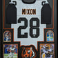 Framed Cincinnati Bengals Joe Mixon Autographed Jersey Jsa Coa