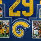 Custom Framed Los Angeles Rams Eric Dickerson Autographed Jersey Beckett Holo