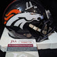 Denver Broncos Thomas Incoom Autographed Speed Mini Helmet Jsa Coa