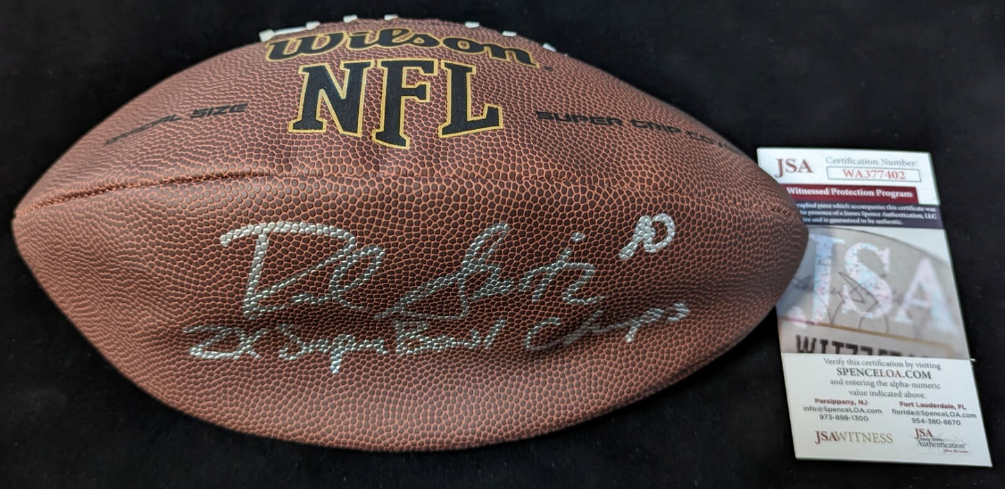 Denver Broncos Rod Smith Autographed Signed Inscribed Nfl Football Jsa Coa