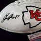 Kansas City Chiefs L'jarius Sneed Autographed Inscribed Logo Football Jsa Coa