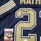 Pitt Panthers Damarri Mathis Autographed Signed Jersey Jsa Coa