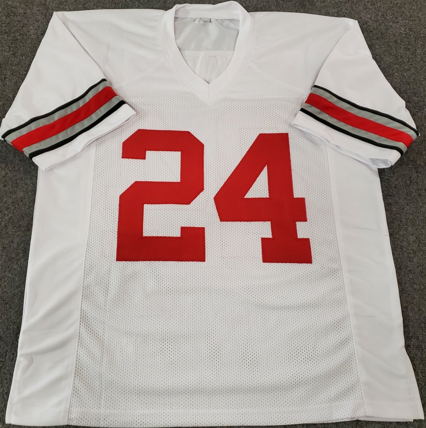 Ohio State Buckeyes Shaun Wade Autographed Signed Jersey Jsa Signature Debut Coa