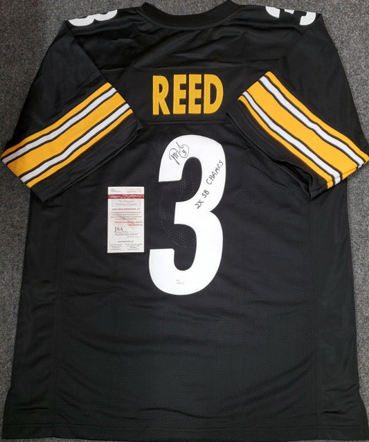 Pittsburgh Steelers Jeff Reed Autographed Signed Inscribed Jersey Jsa  Coa