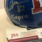 Anthony Miller Autographed Signed Inscribed Denver Broncos Mini Helmet Jsa Coa