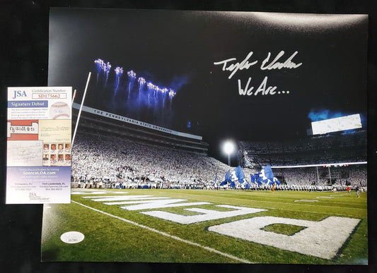Penn State Tyler Elsdon Autographed Signed Inscribed 11X14 Photo Jsa Coa