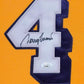 Framed L.A. Lakers Jerry West Autographed Signed Jersey Jsa Coa