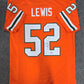 Miami Hurricanes Ray Lewis Autographed Signed Jersey Beckett Hologram