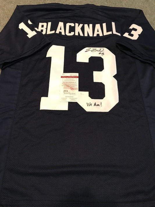 Saeed Blacknall Autographed Signed Inscribed Penn State Jersey Jsa Coa