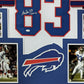 Framed Buffalo Bills Andre Reed Autographed Signed Inscribed  Jersey Jsa Coa