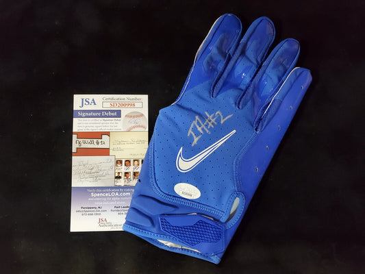 Israel Izzy Abanikanda Autographed Signed Glove