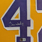 Framed L.A. Lakers James Worthy Autographed Signed Jersey Beckett Holo