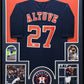 Framed Houston Astros Jose Altuve Autographed Signed Jersey Jsa Coa