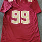 Florida State Seminoles Brian Burns Autographed Signed Jersey Jsa Coa