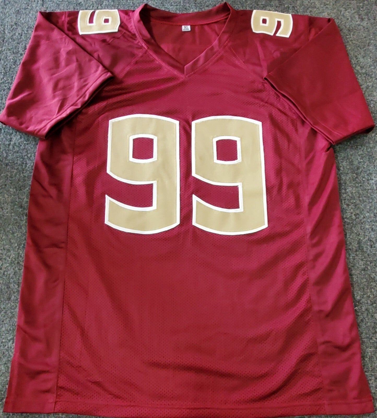 Florida State Seminoles Brian Burns Autographed Signed Jersey Jsa Coa