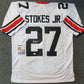 Georgia Bulldogs Eric Stokes Autographed Signed Jersey Jsa  Coa